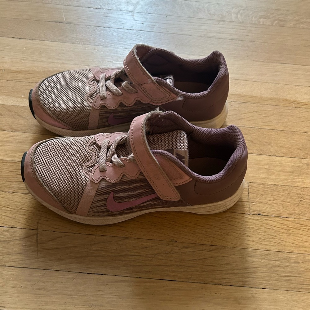 Nike Pink/Purple Velcro Sneakers